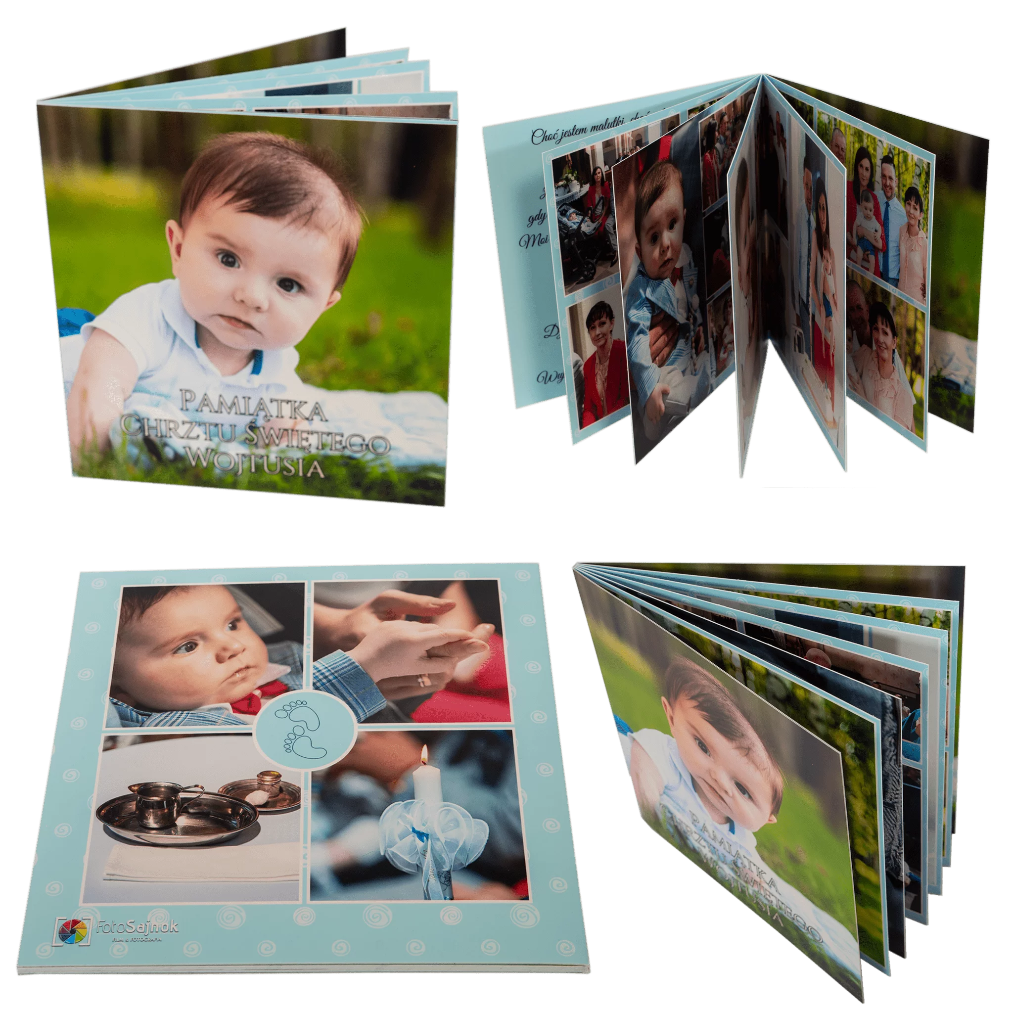mini FotoAlbum - Chrzest - Chłopiec