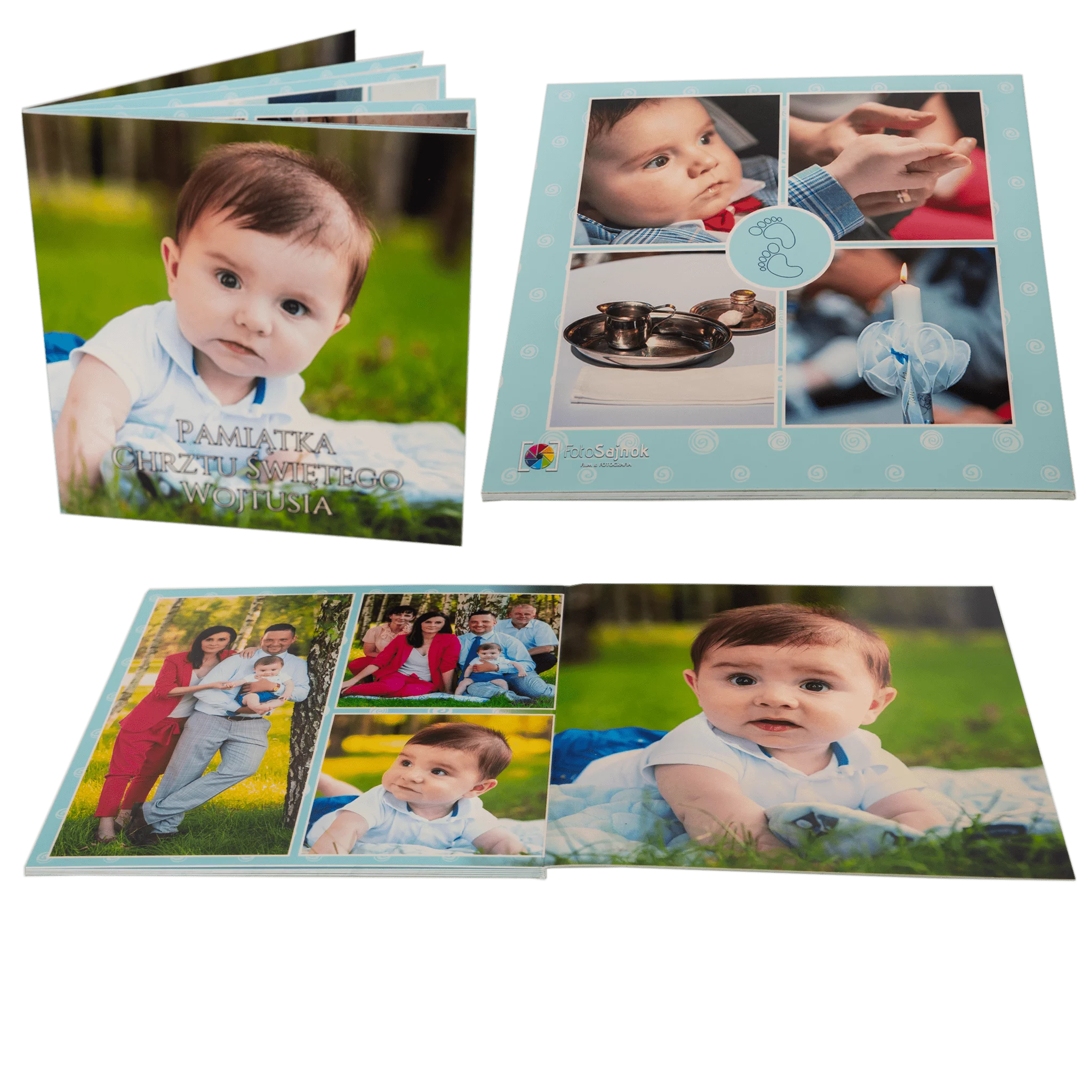mini FotoAlbum - Chrzest - Chłopiec - obrazek 3